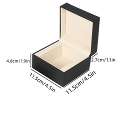 Leather Watch Box With Velvet Pad Watch Display Box