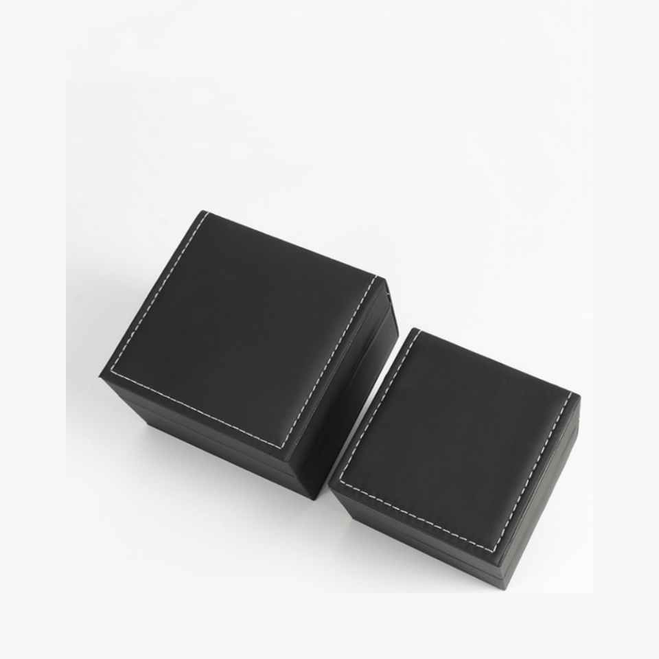 Leather Watch Box With Velvet Pad Watch Display Box