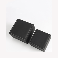 Leather Watch Box With Velvet Pad Watch Display Box