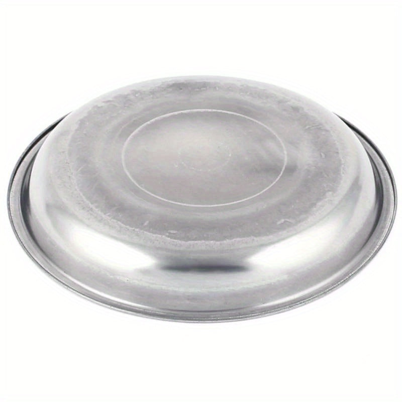 Stainless Steel Camping Plates Set Portable Picnic Tableware 5/10pcs Ramadan