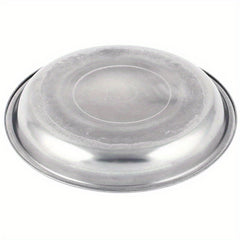 Stainless Steel Camping Plates Set Portable Picnic Tableware 5/10pcs Ramadan