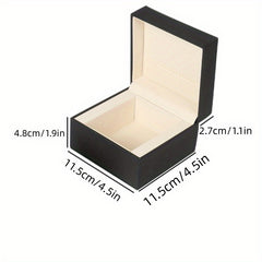 Leather Watch Box With Velvet Pad Watch Display Box
