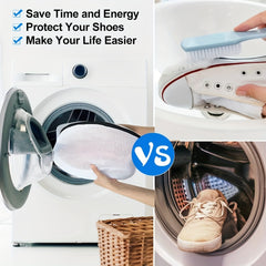 Shoe & Sneaker Mesh Laundry Bag with Zipper