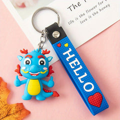 Year Dragon Keychain Pendant Car Key Chain Keyring