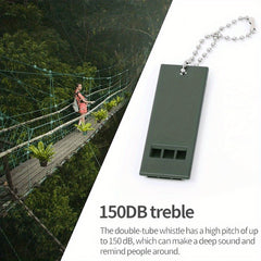 High Decibel Outdoor Survival Whistle Essential for Emergency Situations
