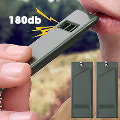 High Decibel Outdoor Survival Whistle Essential for Emergency Situations