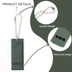 High Decibel Outdoor Survival Whistle Essential for Emergency Situations