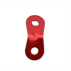 20pcs Aluminum Umbrella Rope Buckle Camping Tent Wind Rope Double Eye Fixed Buck
