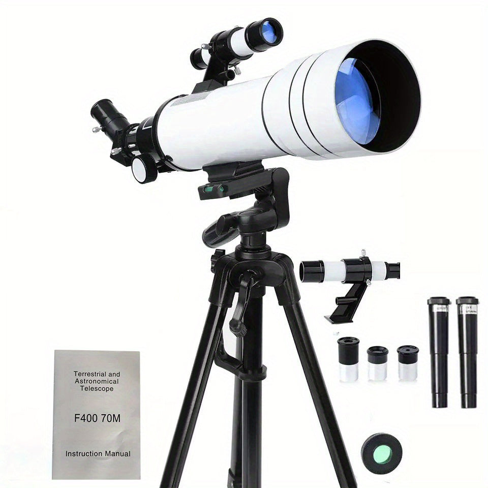 Astronomical Telescope F40070 for Outdoor Camping and Sightseeing