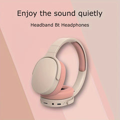 Wireless Headphones Stereo noise Cancelling foldable Headphones Ear Cushions