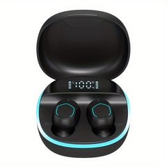 Mini In Ear Wireless Earphones HD Digital Screen Gaming Headphones