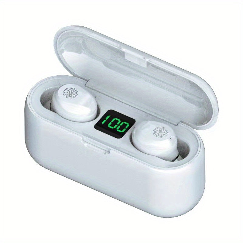 Wireless Headphones Power Display Emergency Noise Canceling IPX7 Waterproof
