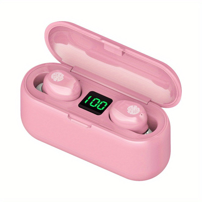 Wireless Headphones Power Display Emergency Noise Canceling IPX7 Waterproof