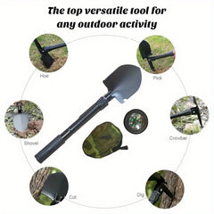 Portable Folding Shovel Durable Metal Shovel