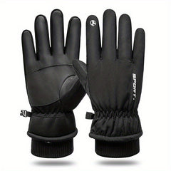 Men's Winter Touch Screen Waterproof Ski Gloves