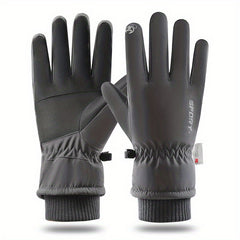 Men's Winter Touch Screen Waterproof Ski Gloves