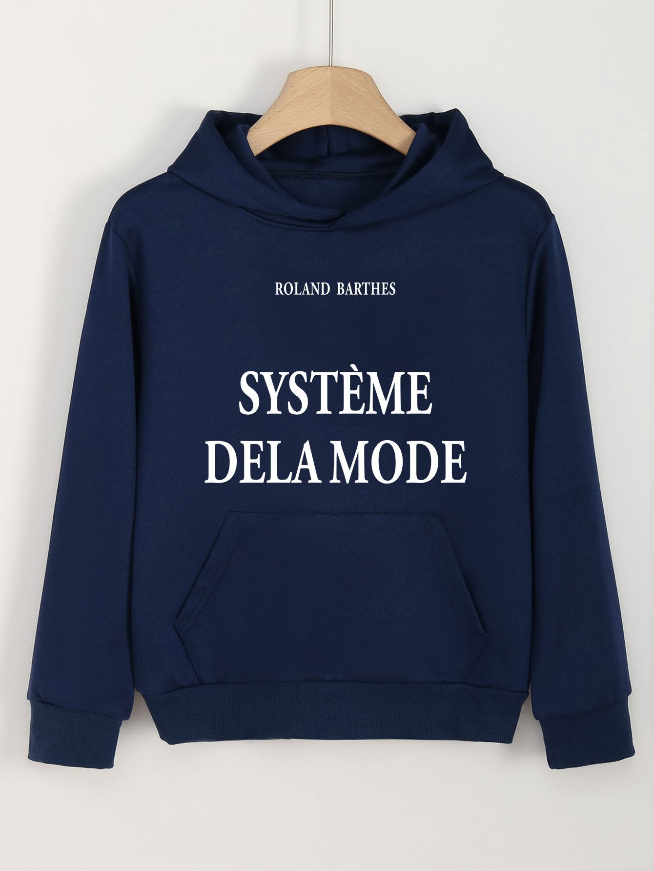 Dela Mode Girls Print Hoodie Casual Pullover Hooded Top