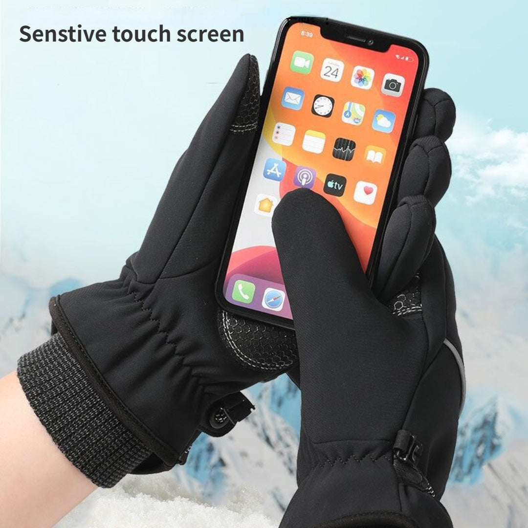 Men's Winter Touch Screen Ski Gloves Waterproof Windproof Warm Glov