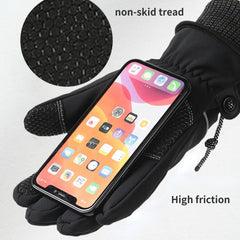 Men's Winter Touch Screen Ski Gloves Waterproof Windproof Warm Glov