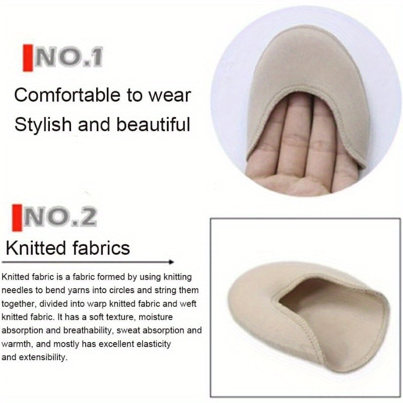 Washable Ballet Dance Shoe Toe Pads Reusable Toe Covers