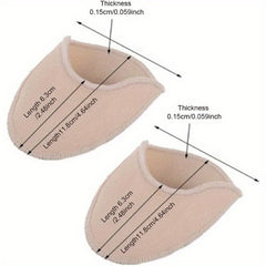 Washable Ballet Dance Shoe Toe Pads Reusable Toe Covers