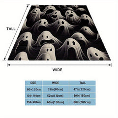 Soul Pattern Portable Camping Thin Blanket Flannel Warm Throw Blanket
