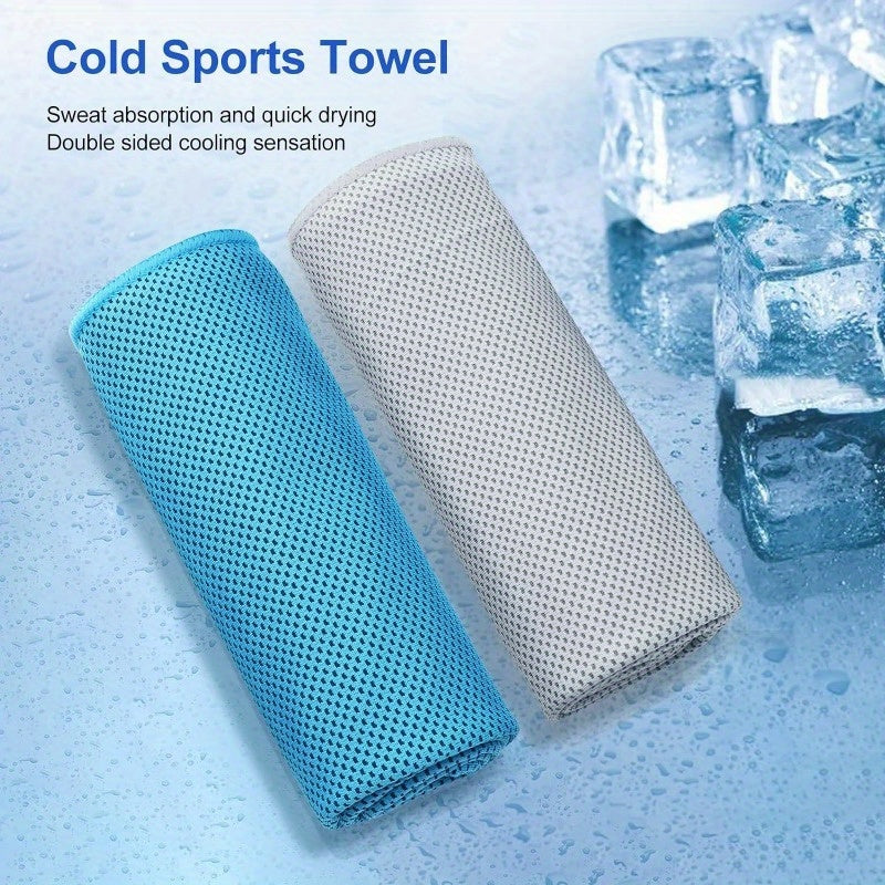 4pcs Soft Breathable Cooling Sports Towel 40 x 12 Quick Drying Microfiber Towel