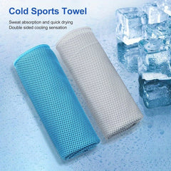 4pcs Soft Breathable Cooling Sports Towel 40 x 12 Quick Drying Microfiber Towel