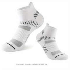 1pair Sports Socks Running Ankle Sweat Absorbing Socks