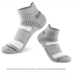 1pair Sports Socks Running Ankle Sweat Absorbing Socks