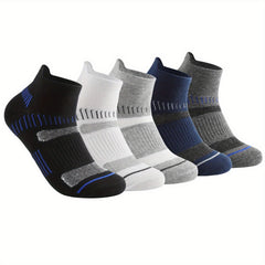 1pair Sports Socks Running Ankle Sweat Absorbing Socks
