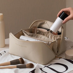 Large Capacity Travel Cosmetic Bag Toiletry Kit Women Makeup Organizer Pouch