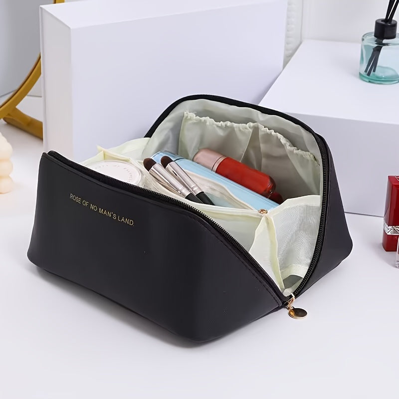 Large Capacity Travel Cosmetic Bag Toiletry Kit Women Makeup Organizer Pouch