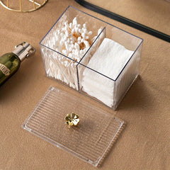 Makeup Storage Box Cotton Swab Egg Makeup Brush Desktop Storage