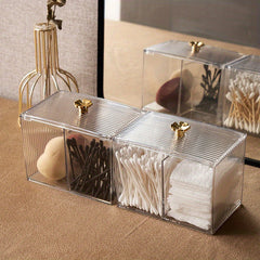 Makeup Storage Box Cotton Swab Egg Makeup Brush Desktop Storage