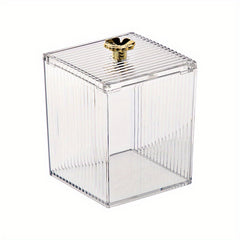 Makeup Storage Box Cotton Swab Egg Makeup Brush Desktop Storage
