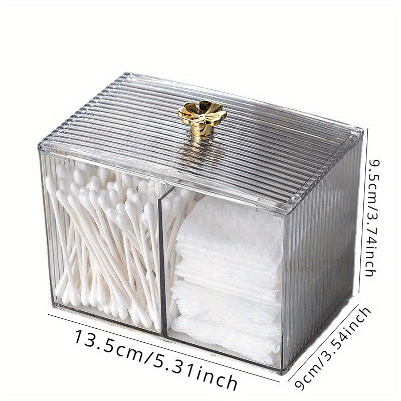 Makeup Storage Box Cotton Swab Egg Makeup Brush Desktop Storage