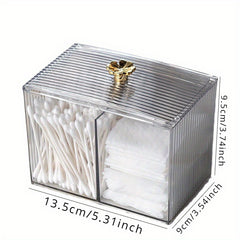 Makeup Storage Box Cotton Swab Egg Makeup Brush Desktop Storage