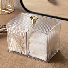 Makeup Storage Box Cotton Swab Egg Makeup Brush Desktop Storage