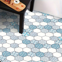 Bohemian Geometric Hexagon Decor Stair Sticker