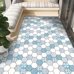 Bohemian Geometric Hexagon Decor Stair Sticker