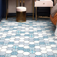 Bohemian Geometric Hexagon Decor Stair Sticker