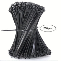 250 500pcs Cable Zip Ties Heavy Duty 20 Plastic Wire Ties