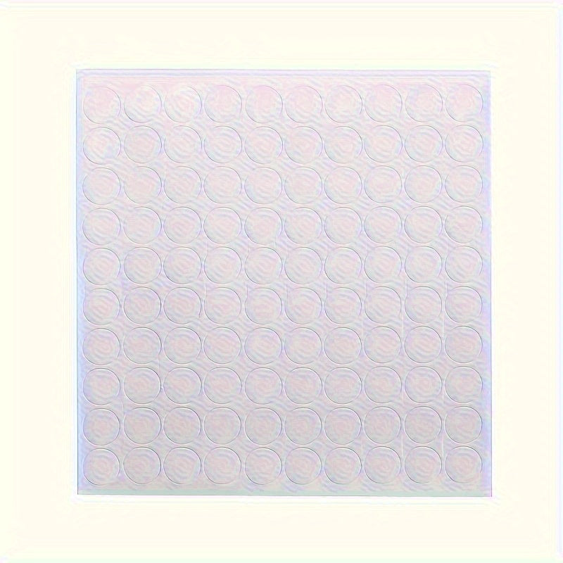 200pcs Acrylic Double Sided Tape High Viscosity Strong Nano Tape Thickened Round