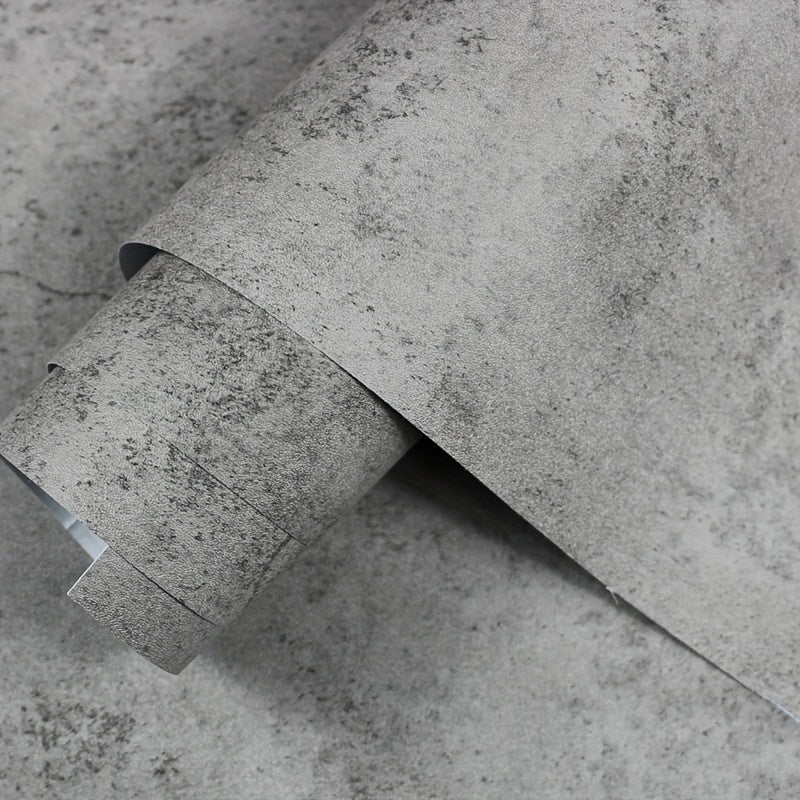Gray Cement Self Adhesive Floor Stickers Non Slip Waterproof Wear Resistant