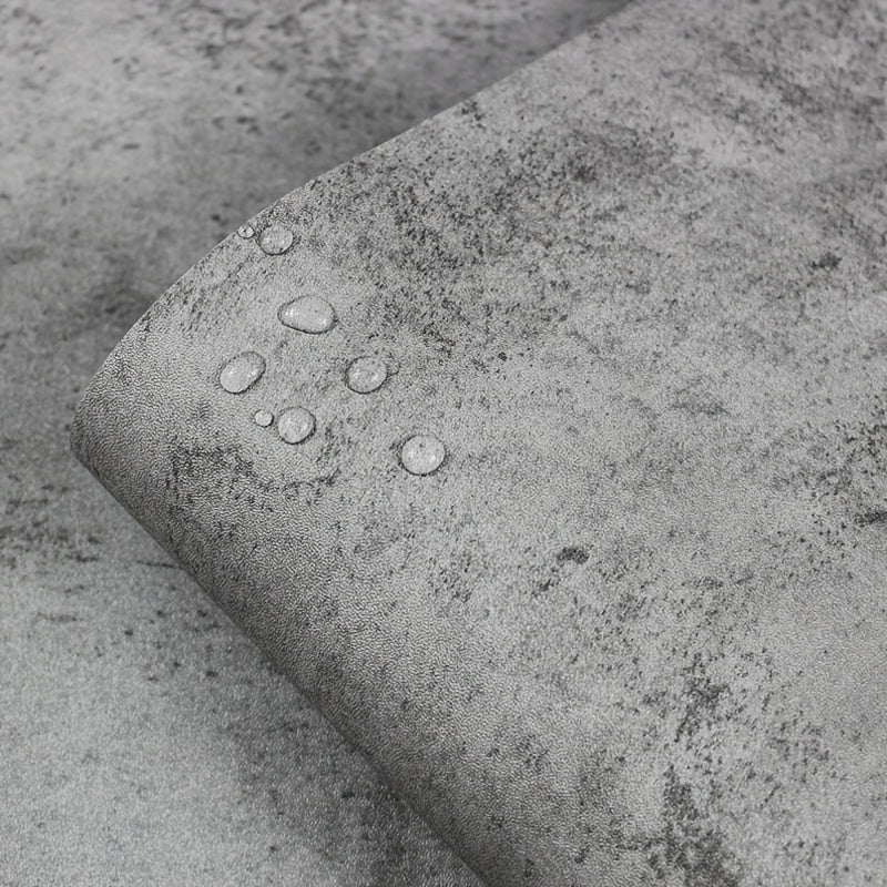 Gray Cement Self Adhesive Floor Stickers Non Slip Waterproof Wear Resistant