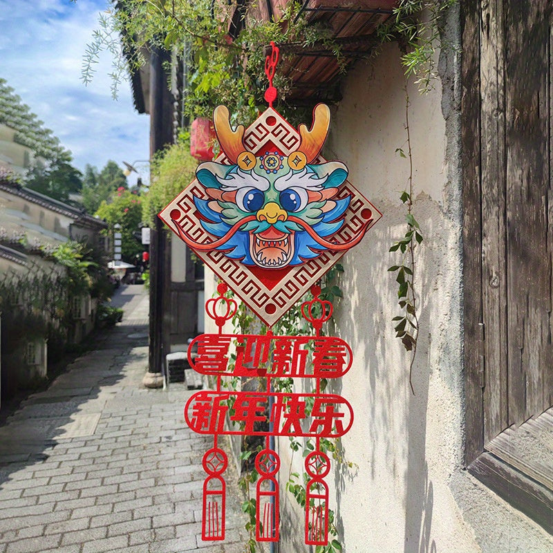 Dragon Pendant Chinese Door Hanging Blessing Decorative Supplies