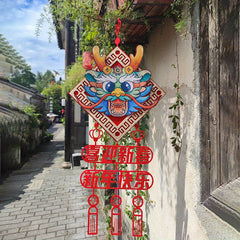 Dragon Pendant Chinese Door Hanging Blessing Decorative Supplies