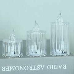 3pcs LED Electronic Candles Mini Candle Light Christmas Decoration Candle