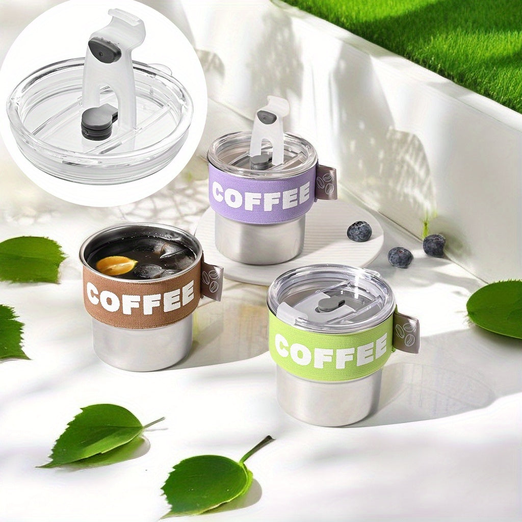 400ml Stainless Steel Coffee Cup Leakproof Water Bottle